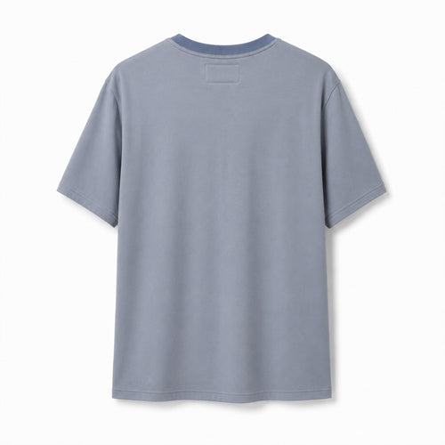 Playera Tencel Azul Niebla — Urban Tailored Fit