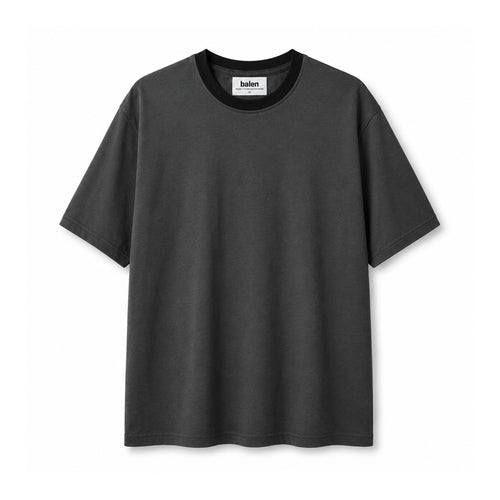 Playera Tencel Gris Sombra — Urban Tailored Fit