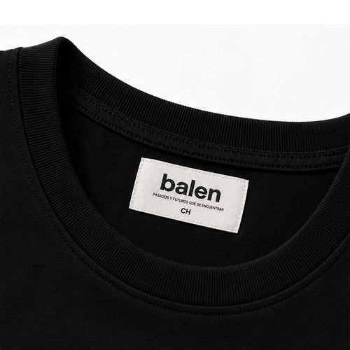 Playera Tencel Negro Eclipse — Urban Tailored Fit