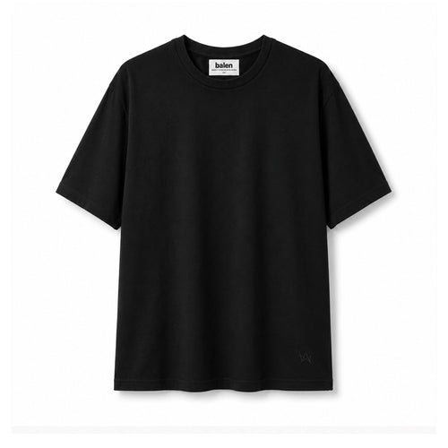 Playera Tencel Negro Eclipse — Urban Tailored Fit